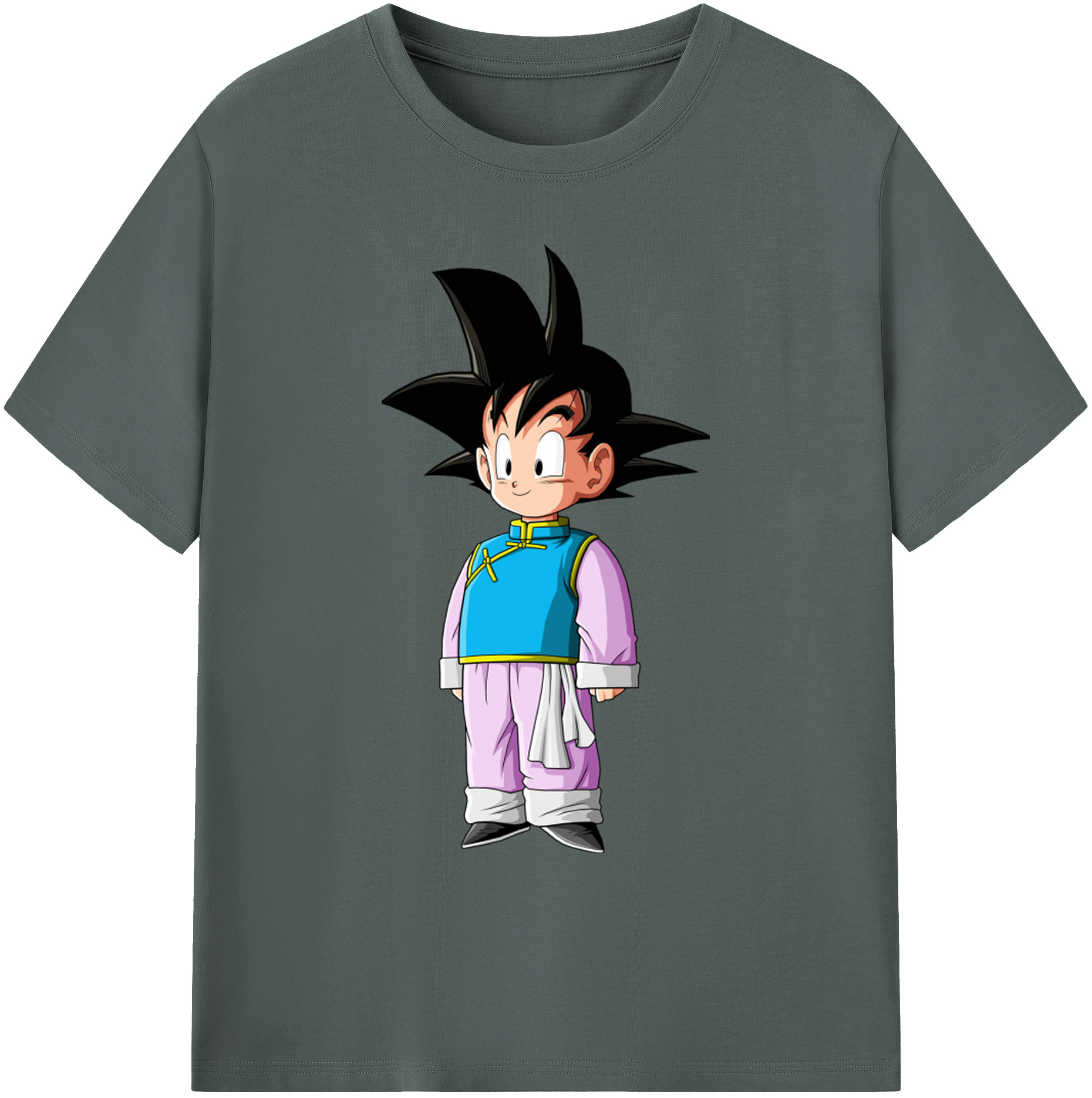 （画像用） ドラゴンボール 孫悟空（そん ごくう）Son Goku カカロット DRAGON BALL Kakarotto 綿100％ メンズ半袖Tシャツ｜肌触りやわらか＆通気性